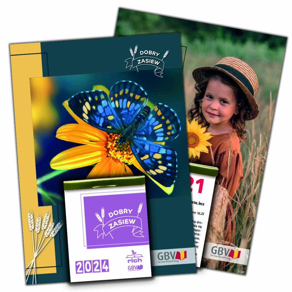 Tagesabreißkalender 2024 Polnisch