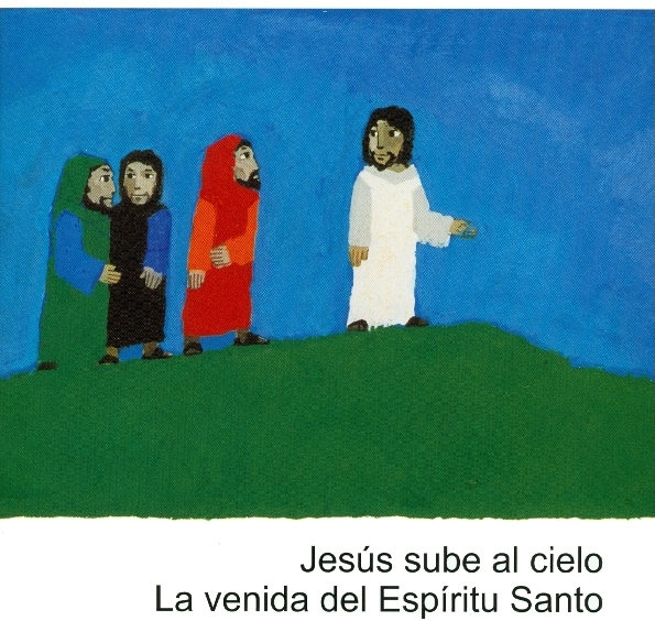 Kees de Kort, Himmelfahrt und Pfingsten, Kinderheft Spanisch
